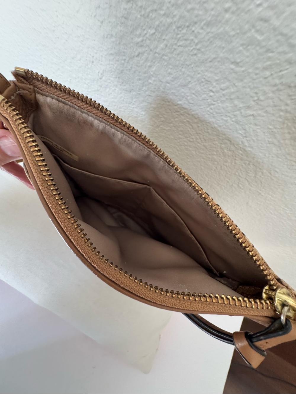 Coach Python Brown Leather Crossbody with Snake-Print - Picture 4 of 4